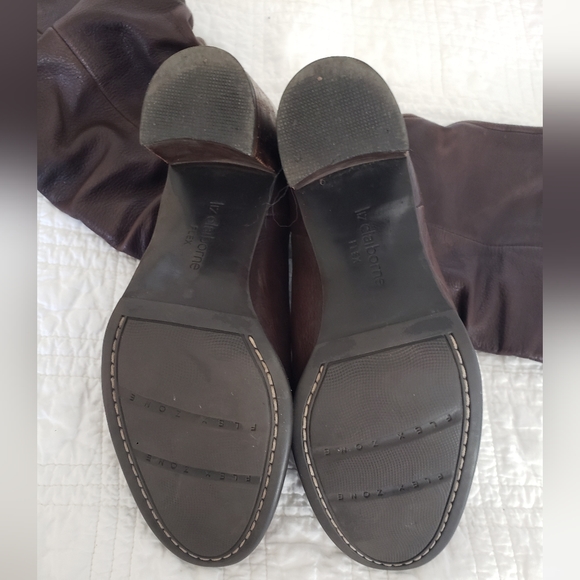 Vintage Liz Claiborne Flex Comfort Musket Brown Leather Knee High Boot size 8.5M - Picture 6 of 6